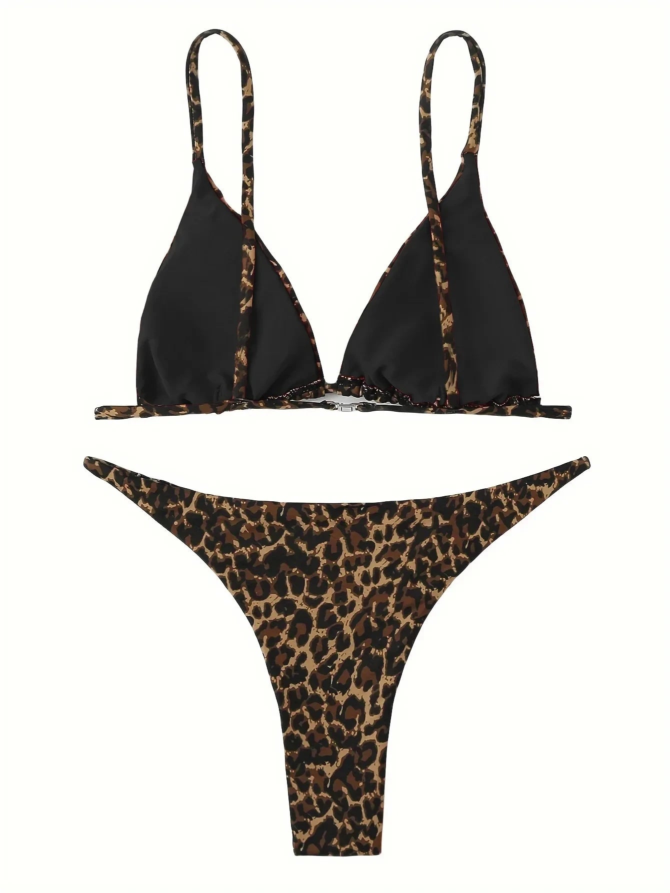 Leopard Print Bikini SwimSuit