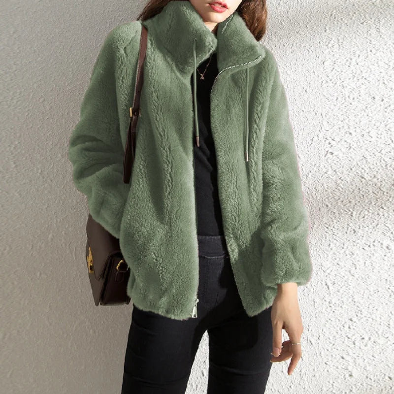 Women's Autumn Fur Coat
