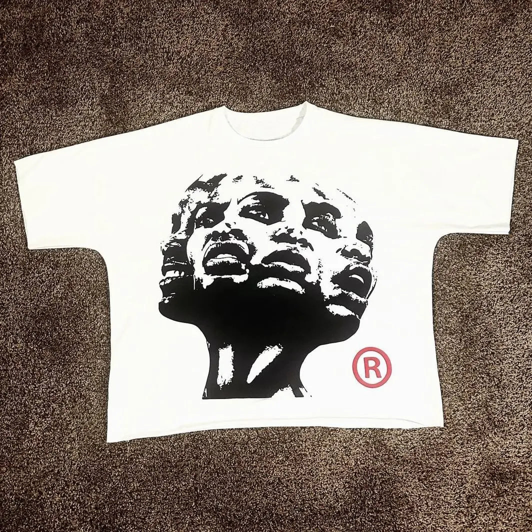 Unisex Letter Graphic T Shirt
