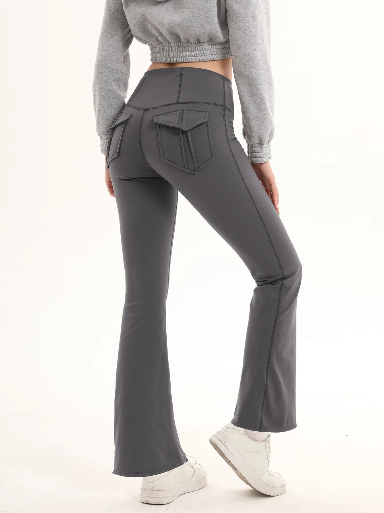 Women's High Waisted Flared Yoga Pants