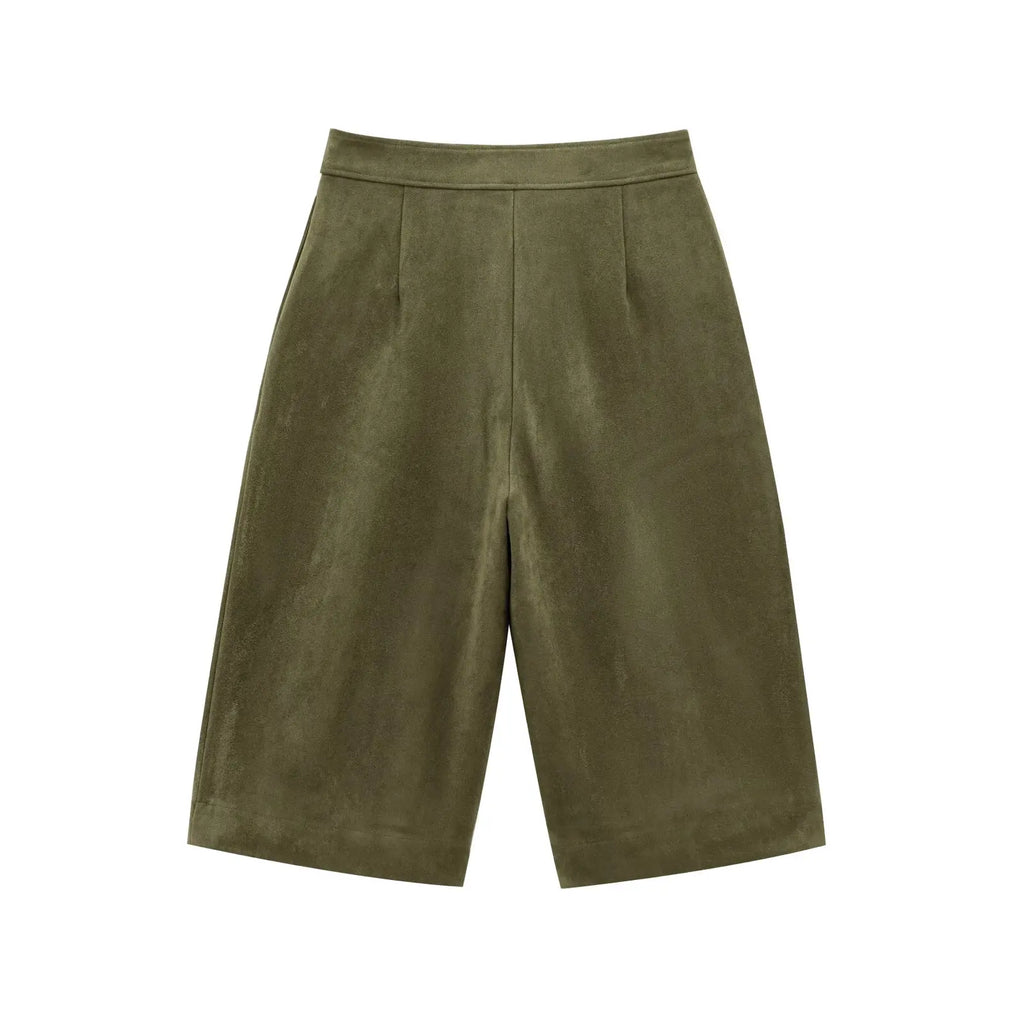 Women's Suede 2PCS Set