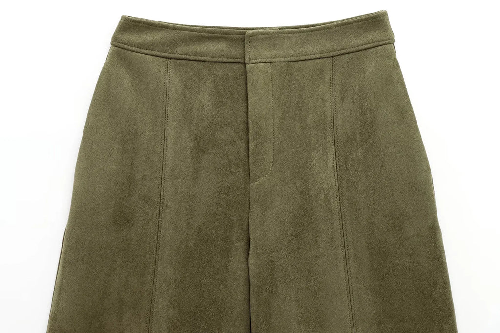 Women's Suede 2PCS Set