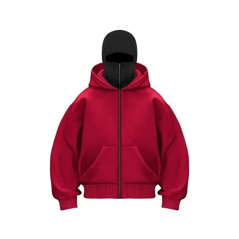 Men's 2n1 Face Thermal + Hooded Sweatshirt