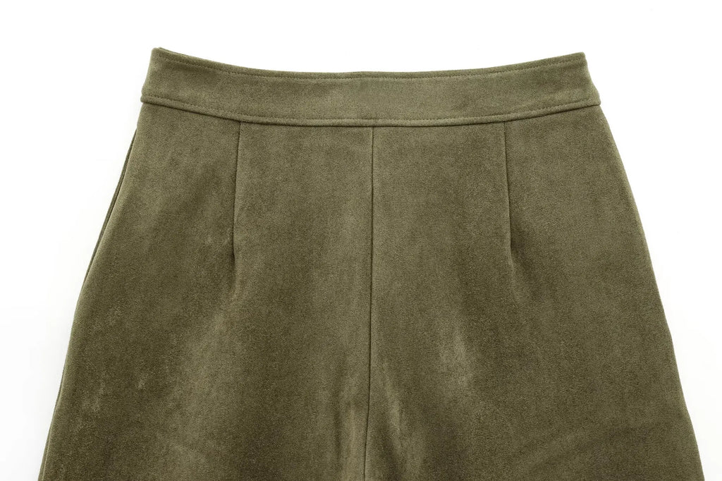 Women's Suede 2PCS Set