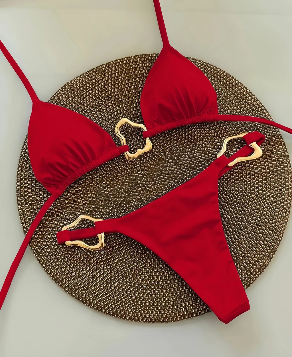 Halter Micro Bikini 2026 Women Swimsuit Solid Swimwear Thong Bikinis Set Brazilian Beach Wear Bathing Suit Biquini Female