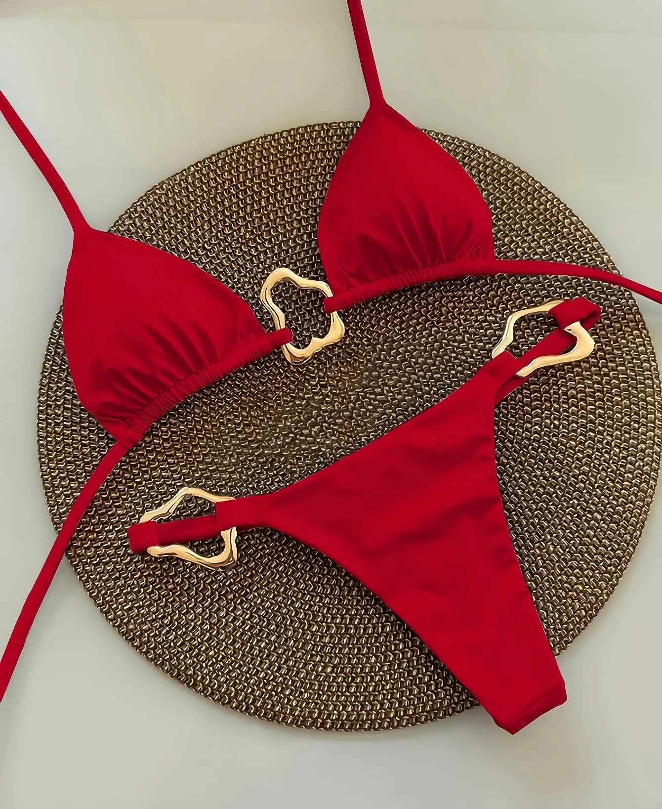 Halter Micro Bikini 2026 Women Swimsuit Solid Swimwear Thong Bikinis Set Brazilian Beach Wear Bathing Suit Biquini Female