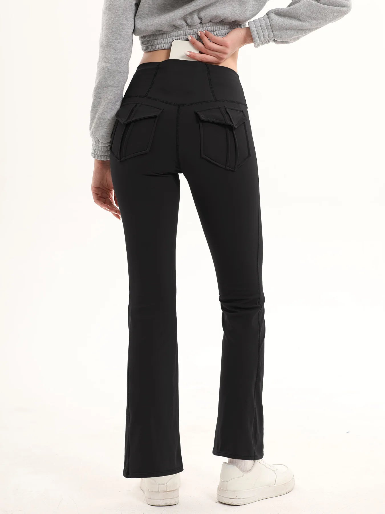 Women's High Waisted Flared Yoga Pants