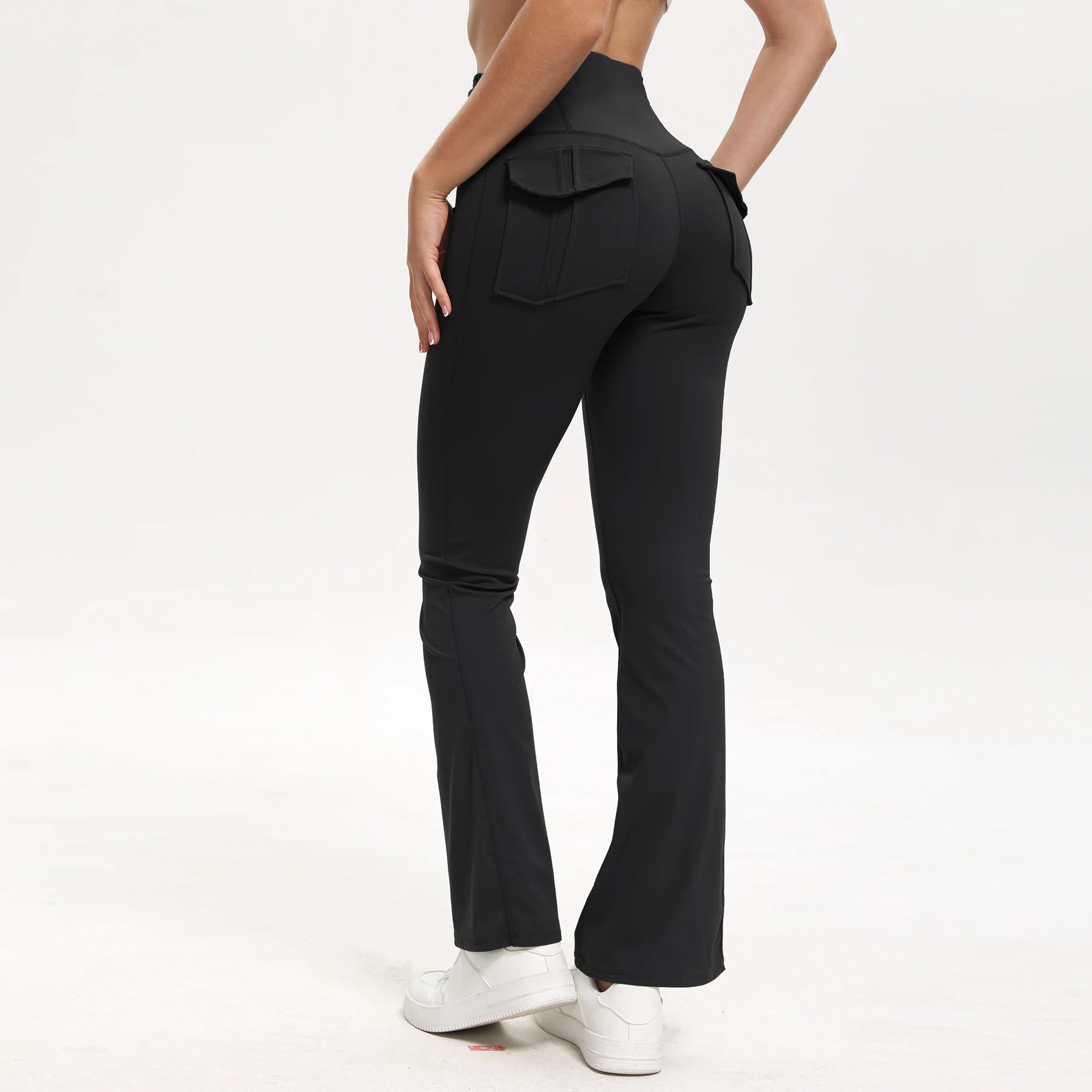 Women's High Waisted Flared Yoga Pants