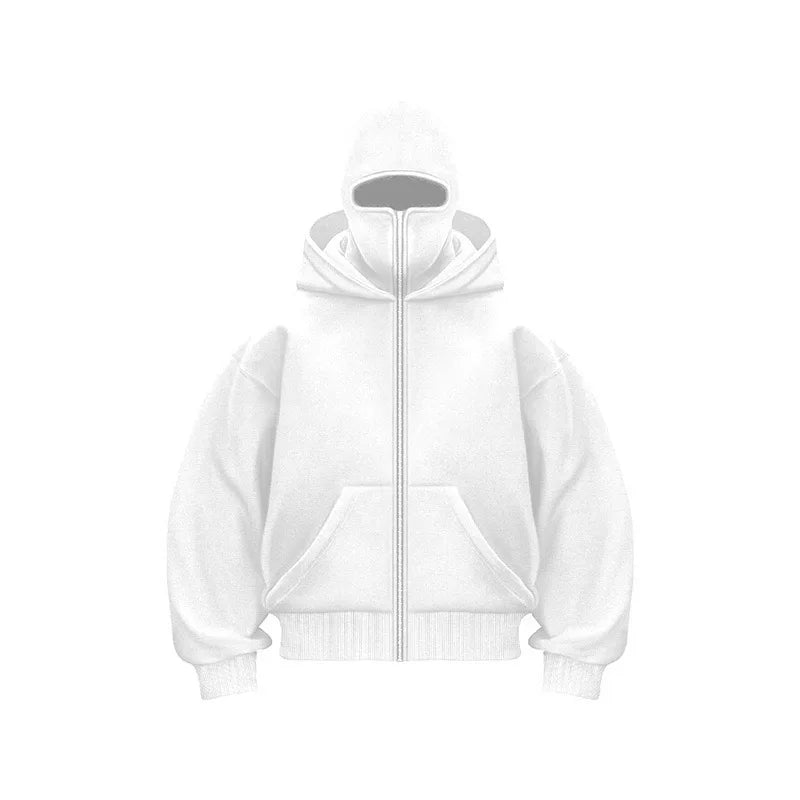 Men's 2n1 Face Thermal + Hooded Sweatshirt